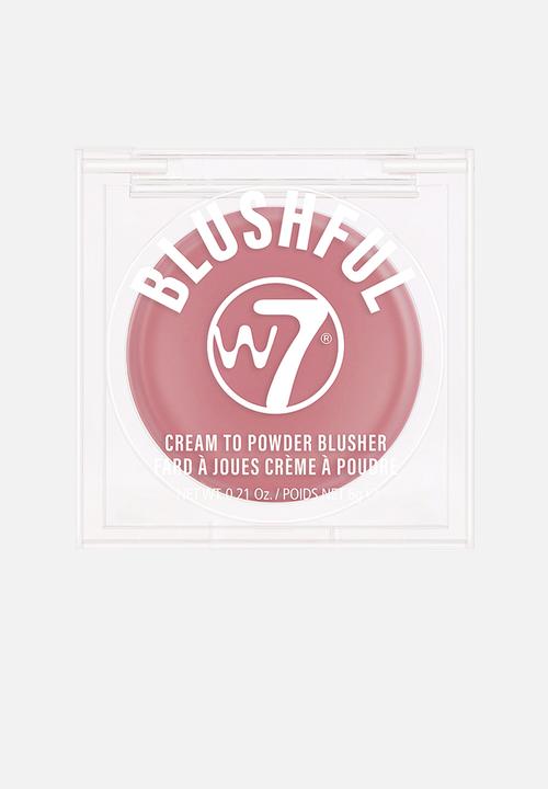 W7 Cosmetics - Blushful Cream To Powder Soft Focus Colour- Mellow
