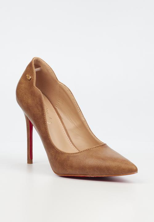 Miss Black - Lola 23 heel - tan