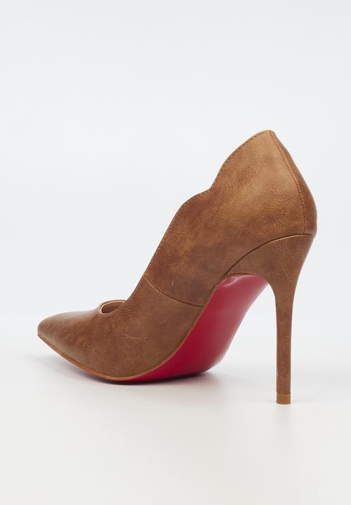 Miss Black - Lola 23 heel - tan