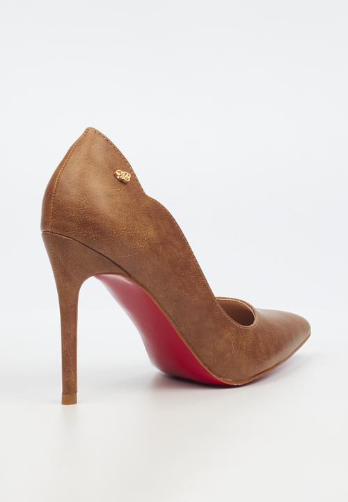 Miss Black - Lola 23 heel - tan