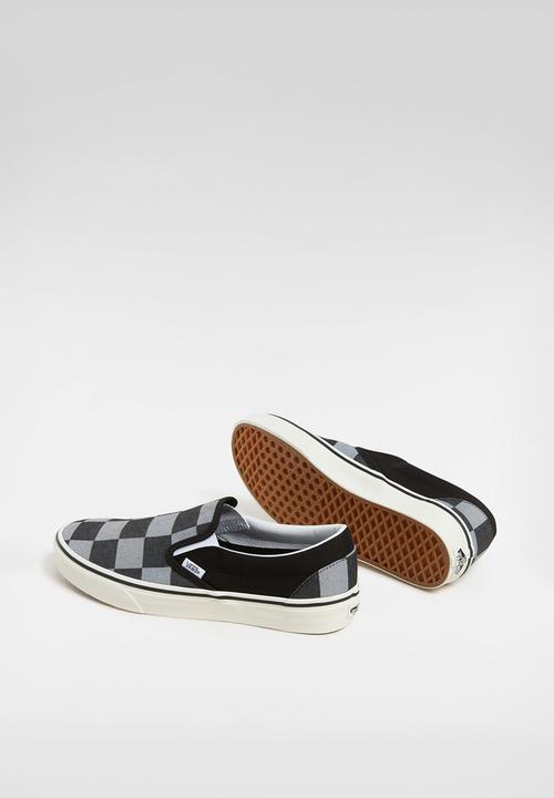 Classic slip-on - vn000d5pbma - bma - mono checkerboard black1