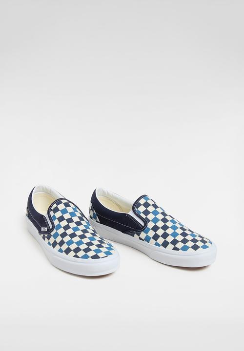 Vans - Classic slip-on - tri-tone check navy