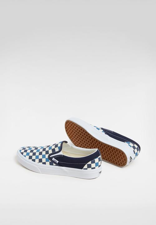 Vans - Classic slip-on - tri-tone check navy