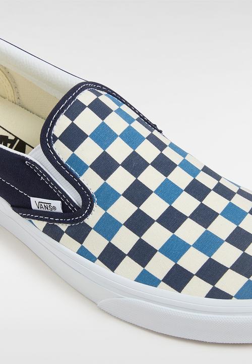 Vans - Classic slip-on - tri-tone check navy