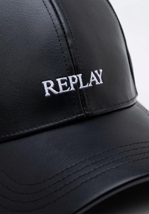 Replay - Vintage Pu Cap - Black