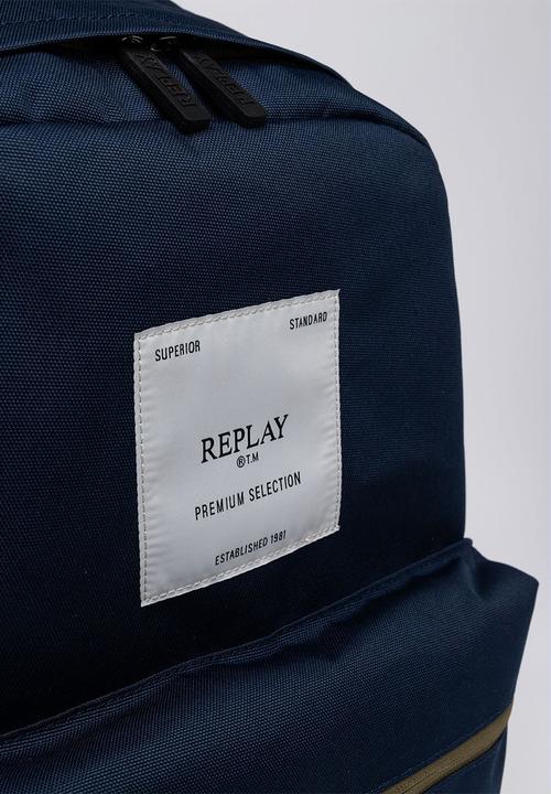Replay - Polyester Bag - Ensign Bue