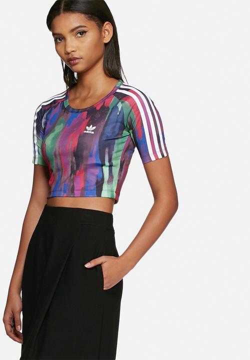 adidas Originals - Camouflage crop tee