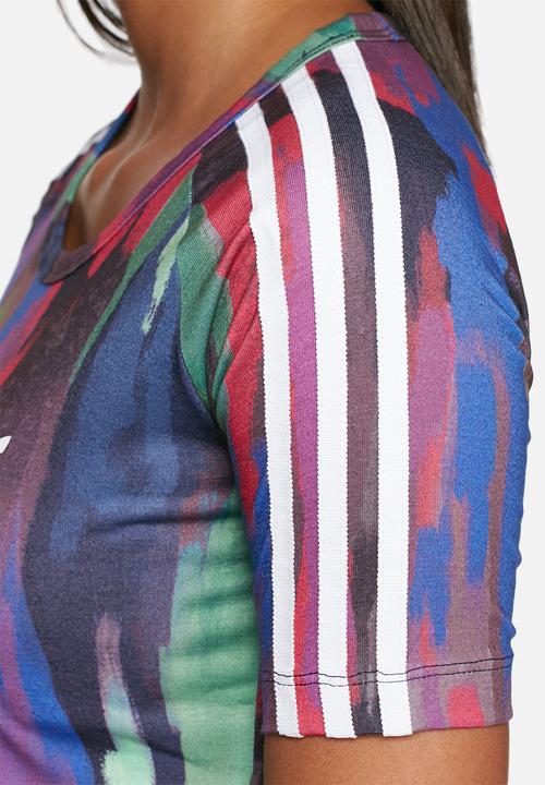 adidas Originals - Camouflage crop tee