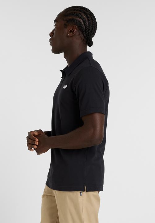New Balance  - New Balance Piquet Polo - Black