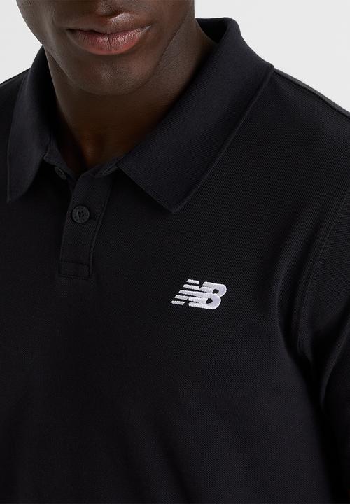 New Balance  - New Balance Piquet Polo - Black
