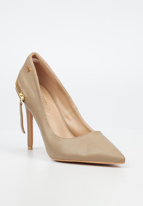 Miss Black - Lola 40 heel - taupe