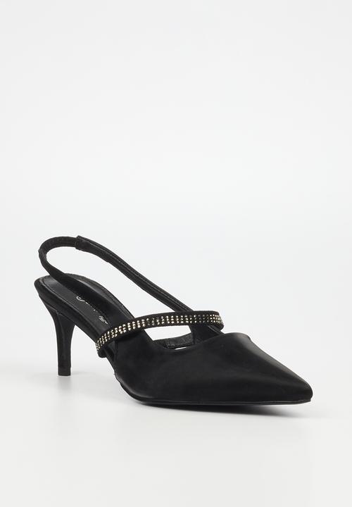 Butterfly Feet - Meagan 1 Sling Back - Black