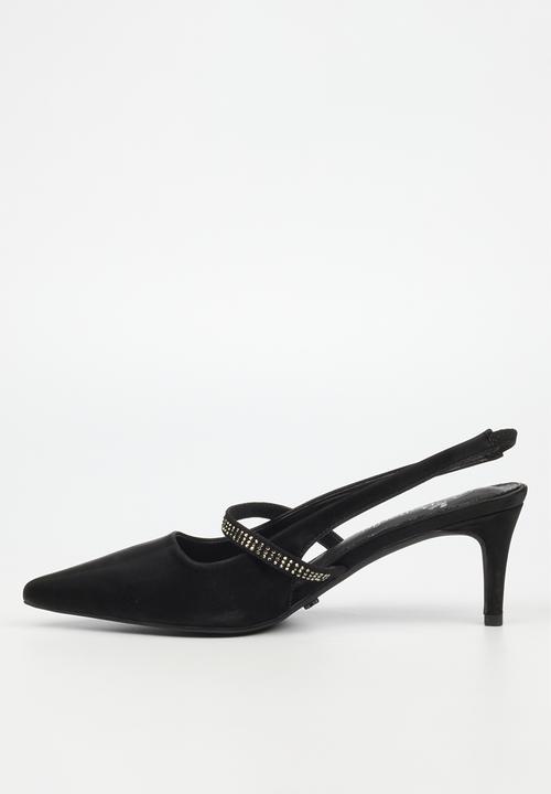 Butterfly Feet - Meagan 1 Sling Back - Black