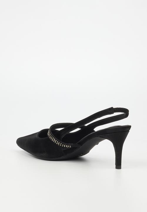 Butterfly Feet - Meagan 1 Sling Back - Black