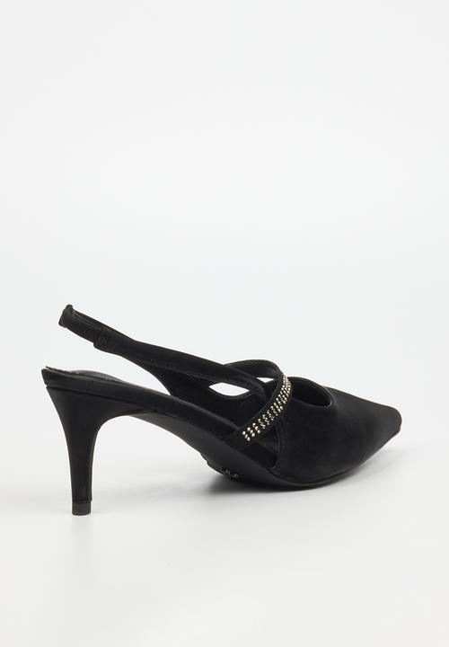 Butterfly Feet - Meagan 1 Sling Back - Black