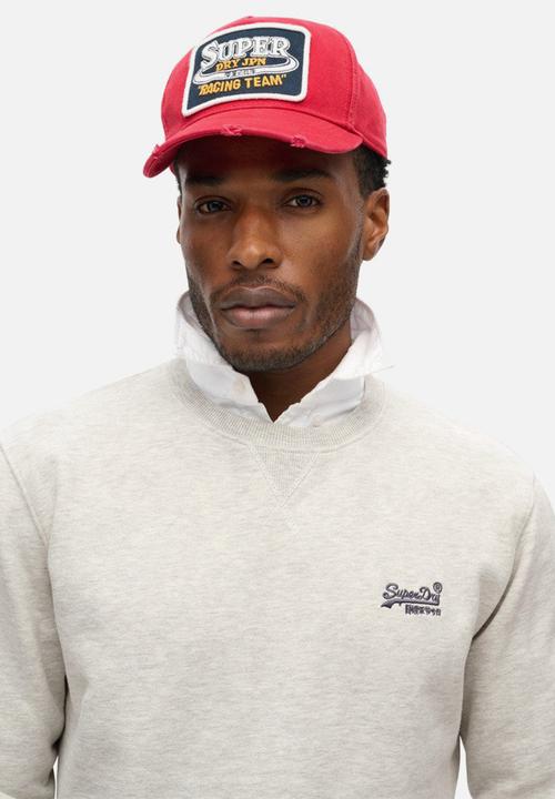 Superdry. - Essential Logo Crew Sweatshirt - Glacier Grey Marl