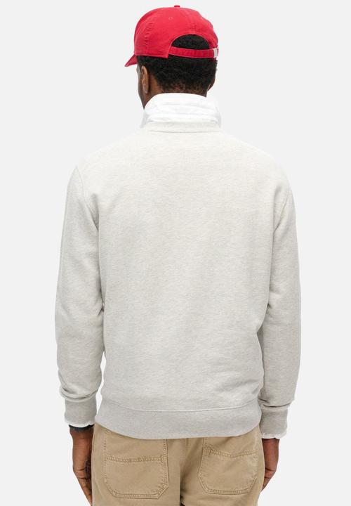 Superdry. - Essential Logo Crew Sweatshirt - Glacier Grey Marl