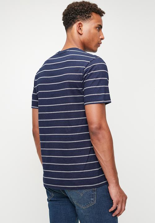 Levi’s® - Short sleeve original hm tee taper stripe - navy