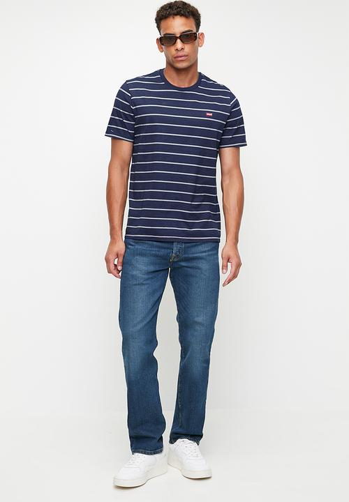 Levi’s® - Short sleeve original hm tee taper stripe - navy