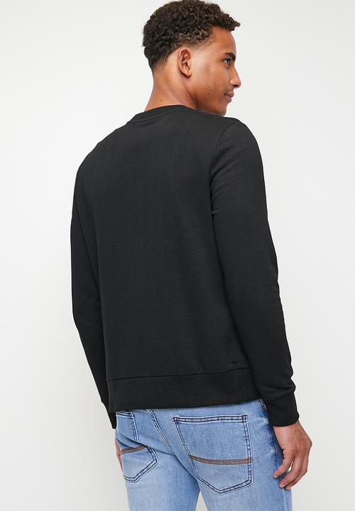 Ben Sherman - Scooter Club Crew Sweater 76134 - Black