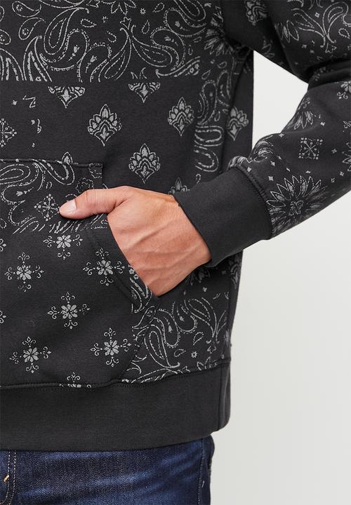 Levi’s® - Levi's sweats hoodie jensen bandana - jet black