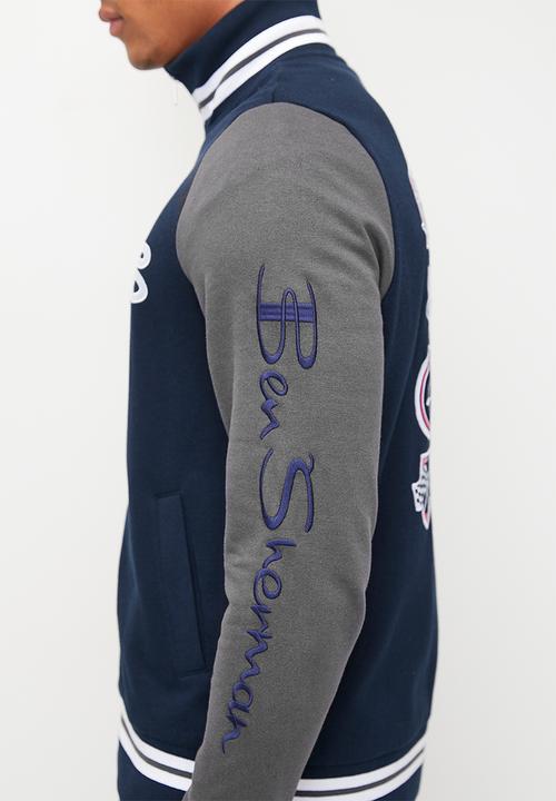 Ben Sherman - Varsity Bomber Jacket - Navy/melange