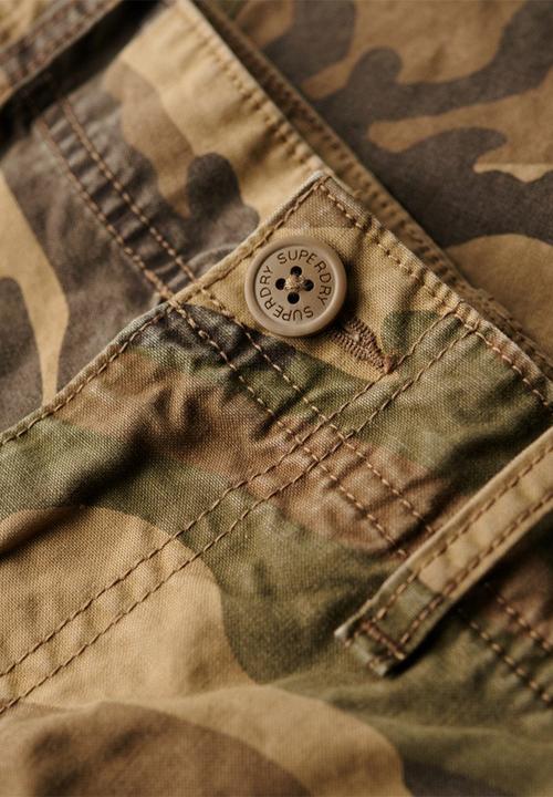 Superdry. - Baggy Cargo Pants - US Woodland Camo
