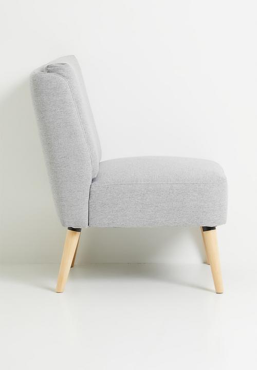 Sixth Floor - Luca lounge chair-grey