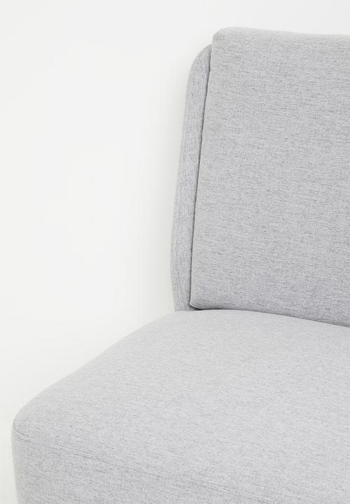 Sixth Floor - Luca lounge chair-grey
