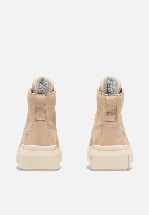 Timberland - Greyfield Mid Lace Up Boot - Light Beige Nubuck