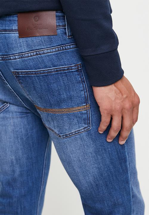 Ben Sherman - Slim Fit Essential Denim - Mid Blue