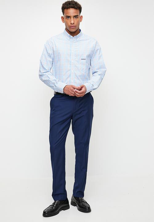 Pringle of Scotland - Nicholas l/s classic shirt - blue