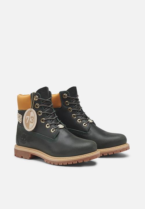 Timberland - Premium 6 In Lace Waterproof Boot - Dark Green Full Grain