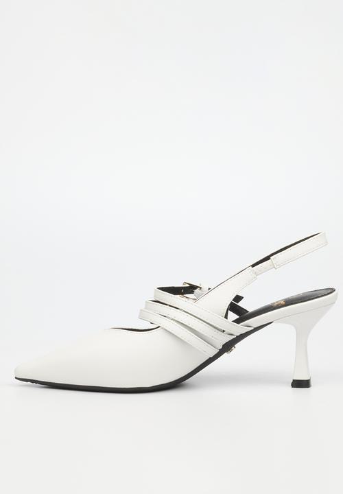 Butterfly Feet - Paige 1 Sling Back - White