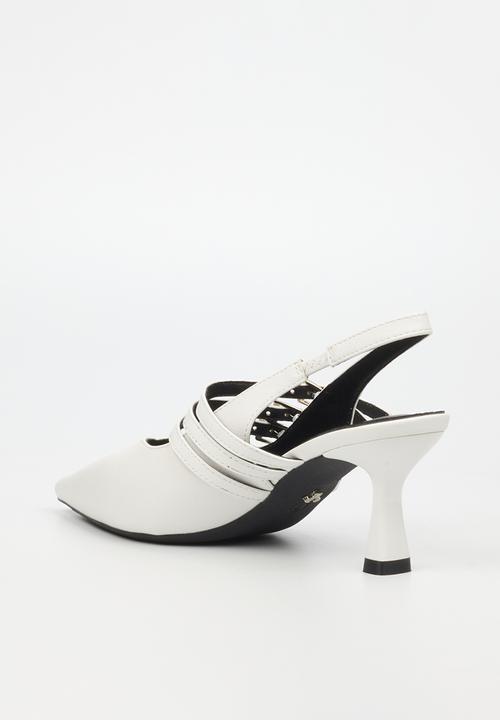 Butterfly Feet - Paige 1 Sling Back - White