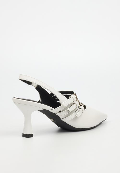 Butterfly Feet - Paige 1 Sling Back - White