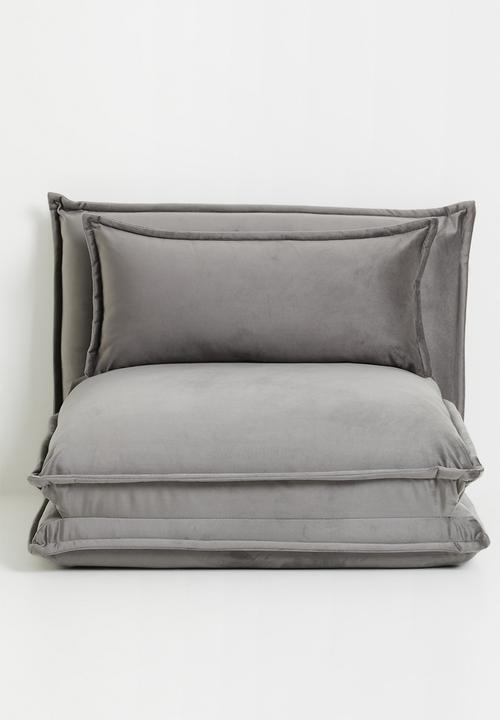 Sixth Floor - Astrid sleeper single seater - charcoal