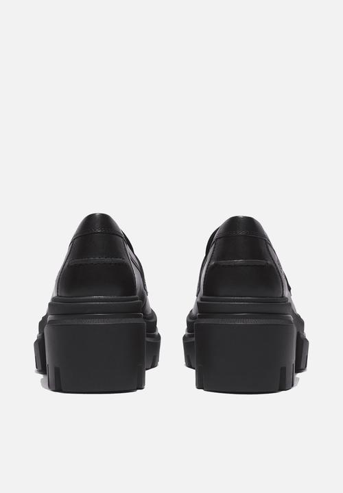 Timberland - Everleigh Loafer Shoe - Black Full Grain