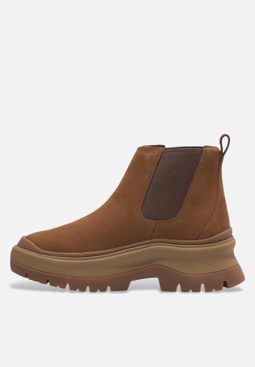 Timberland - Roxie Lane Mid Chelsea Boot - Rust Nubuck