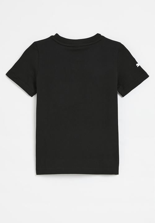 PUMA - Ferrari race kids tonal big shield tee - puma black