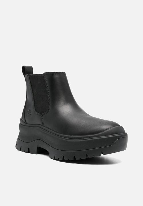 Timberland - Roxie Lane Mid Chelsea Boot - Black Full Grain