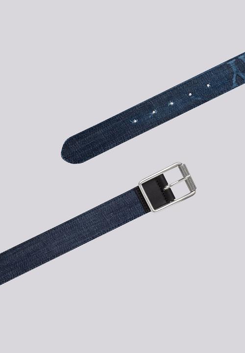 Replay - Washed Denim Belt - Blu Denim