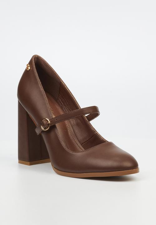 Miss Black - Shania 4 heel - chocolate