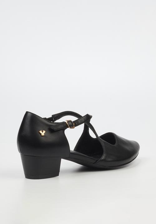 Butterfly Feet - Sling 11 Ankle Strap D'Orsay - Black