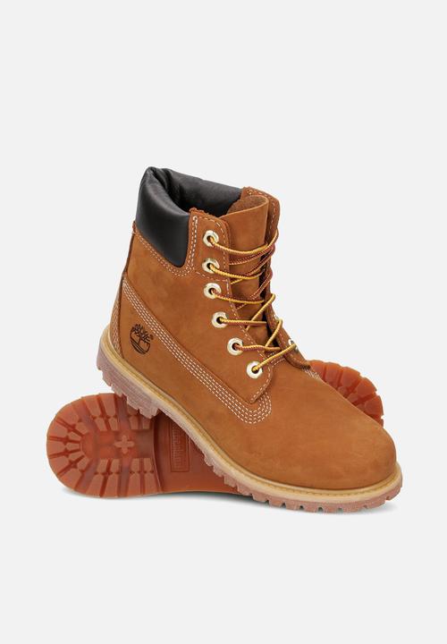 Timberland - Premium 6 Inch Lace Up Waterproof Boot - Brown