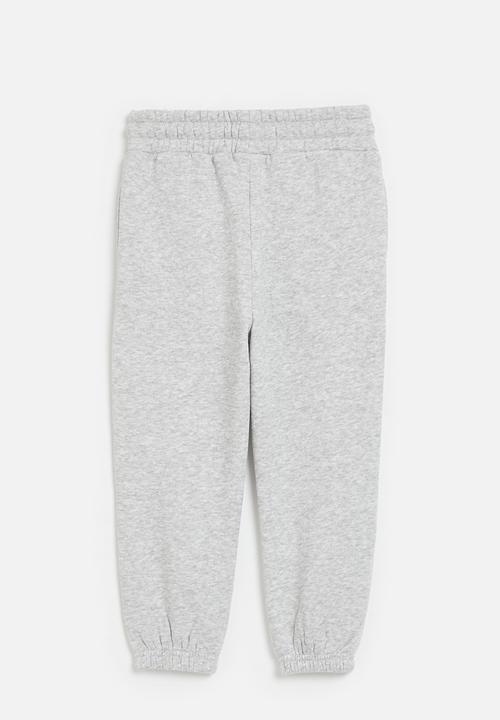 Cotton On - Nascar marlo trackpant - og grey marle