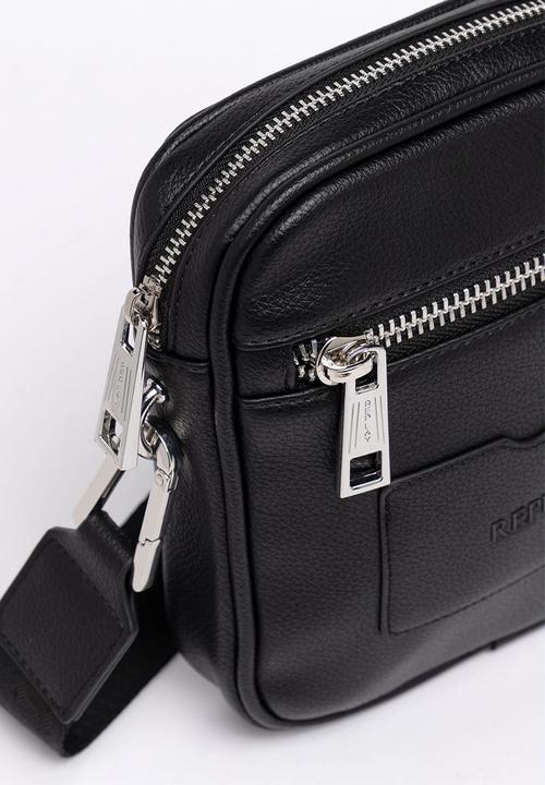 Replay - Recycled Hammered Pu Bag - Black