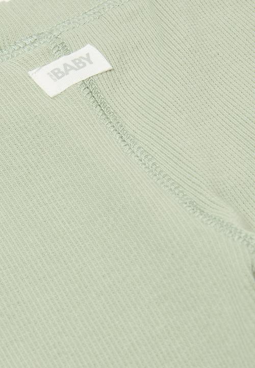 Cotton On - The row rib skinny legging - deep sage
