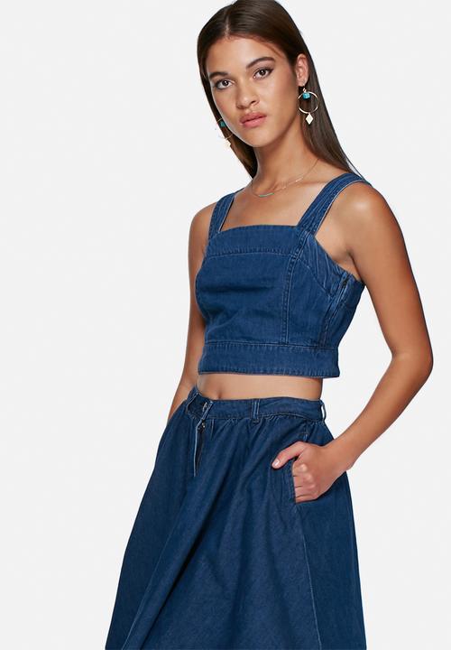 Vero Moda - Alani denim top