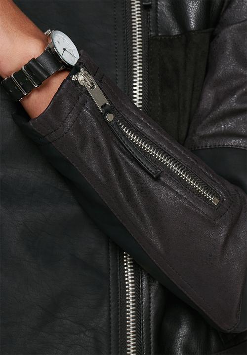 Vero Moda - Patch PU biker jacket